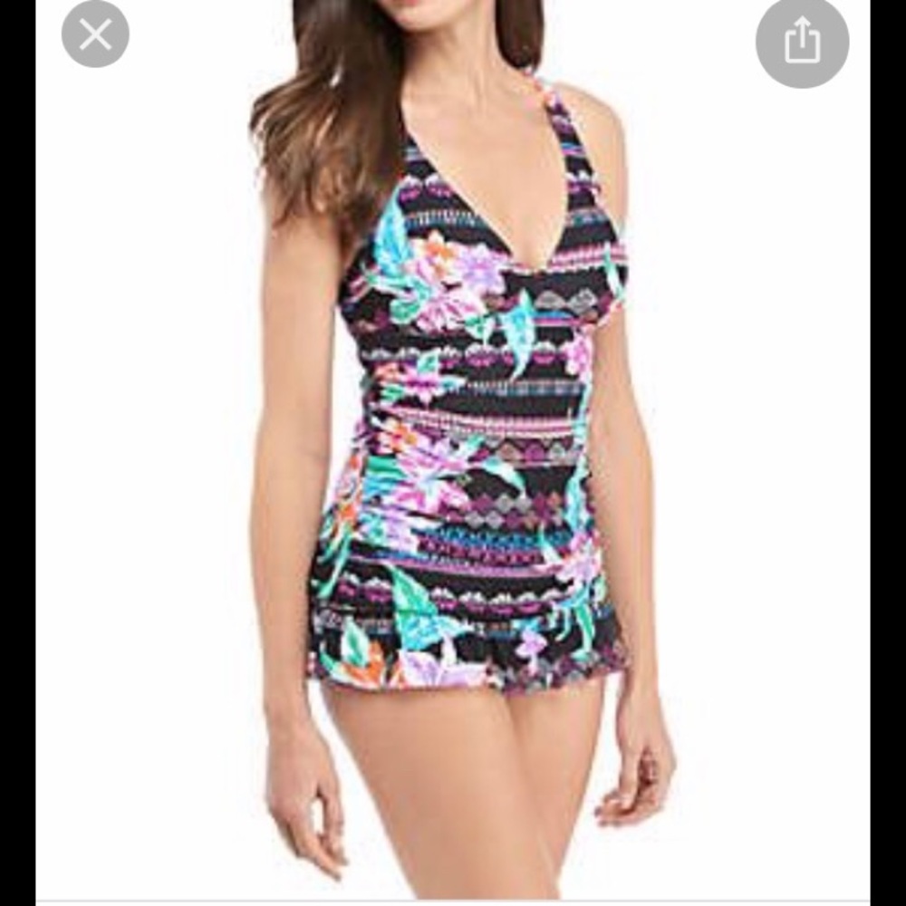 NWT Beach Diva SwimDress - Picture 6 of 6